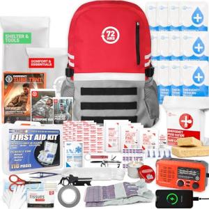 Deluxe 72-Hour Emergency Survival Kit for 1