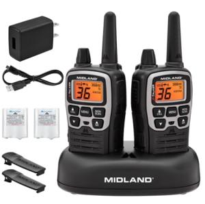 Midland T71VP3 Long Range Walkie Talkies - 2 Pack