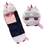 Cozy Unicorn Sleeping Bag Pillow for Kids