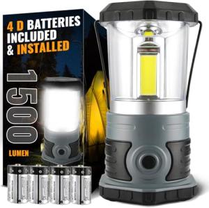 Bright LED Lantern for Hurricane Emergency Kits