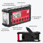 Midland Deluxe Emergency Crank Radio - Pack of 1