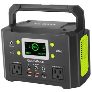 GENSROCK Portable Solar Generator for Emergency Power