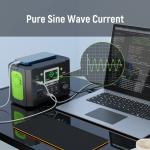 GENSROCK Portable Solar Generator for Emergency Power