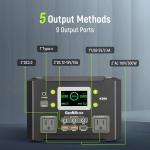 GENSROCK Portable Solar Generator for Emergency Power