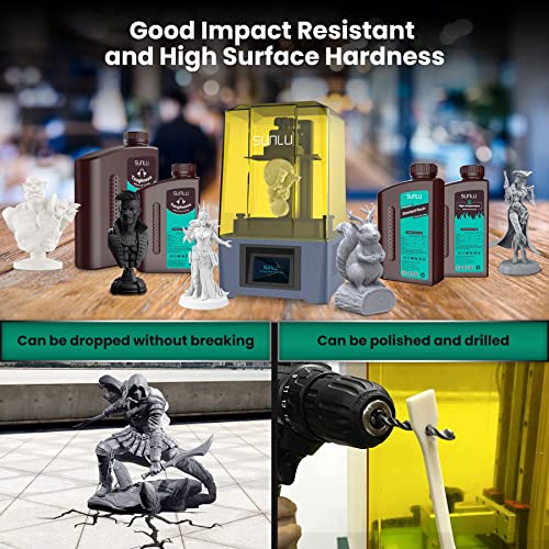 SUNLU High Tough Flexible 3D Printer Resin