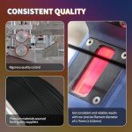 OVERTURE Silk PLA Filament 1.75mm - Black