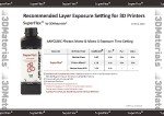 Flexible Superflex 3D Printer Resin - 500g Clear