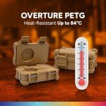 OVERTURE Black PETG Filament 1.75mm 1kg