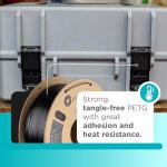 Polymaker PolyLite Black PETG Filament 1.75mm