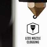 HATCHBOX Black 1.75mm ABS 3D Filament 1kg