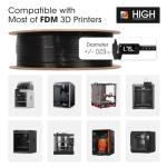 eSUN PLA+ 1.75mm Bone White 3D Printing Filament