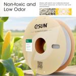 eSUN PLA+ 1.75mm Bone White 3D Printing Filament