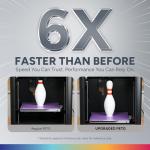 OVERTURE Black PETG Filament 1.75mm 1kg