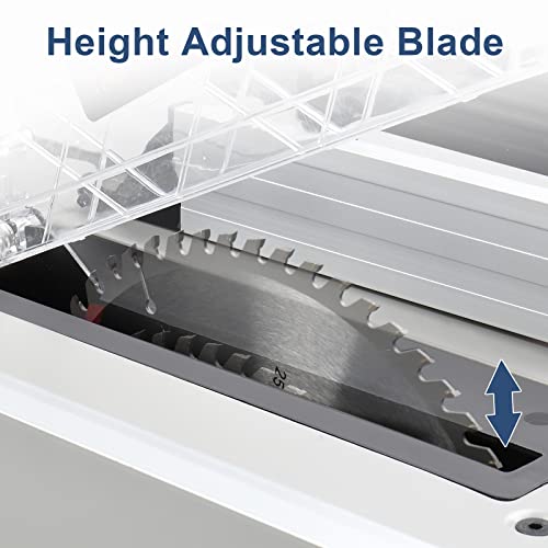 Portable 10" Table Saw with Dust Port & Stand