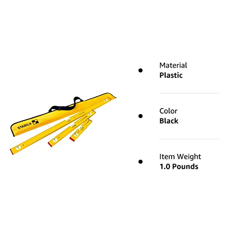 Stabila Pro Set 80 AS Spirit Levels & Case