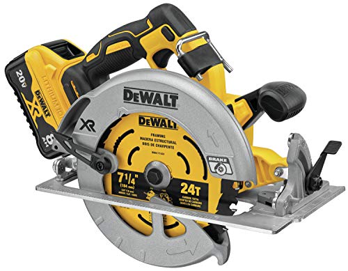 DEWALT 20V MAX XR 7-1/4" Brushless Circular Saw
