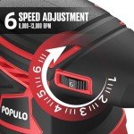 POPULO 3.0A 350W Electric Orbital Sander Kit
