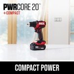 20V Brushless Compact Drill with Auto PWRJump