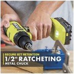 RYOBI 18V ONE+ Cordless 1/2-inch Drill/Driver