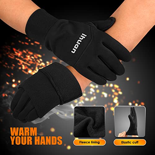Waterproof thermal gloves with touch screen finger