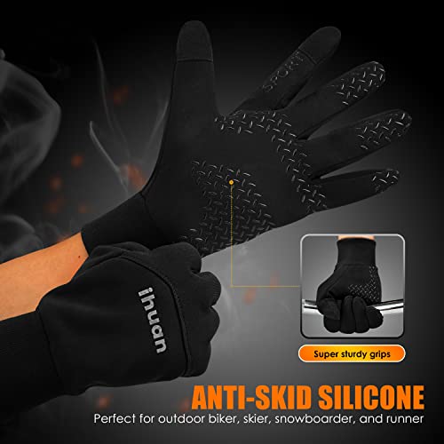 Waterproof thermal gloves with touch screen finger