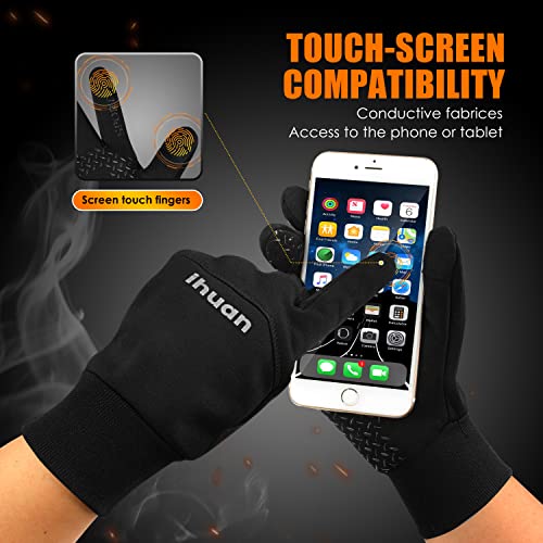 Waterproof thermal gloves with touch screen finger