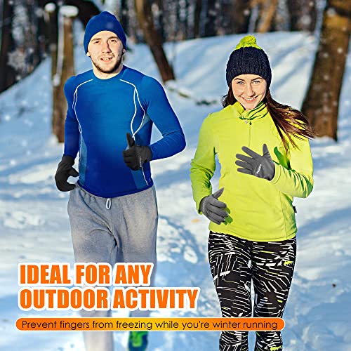 Waterproof thermal gloves with touch screen finger