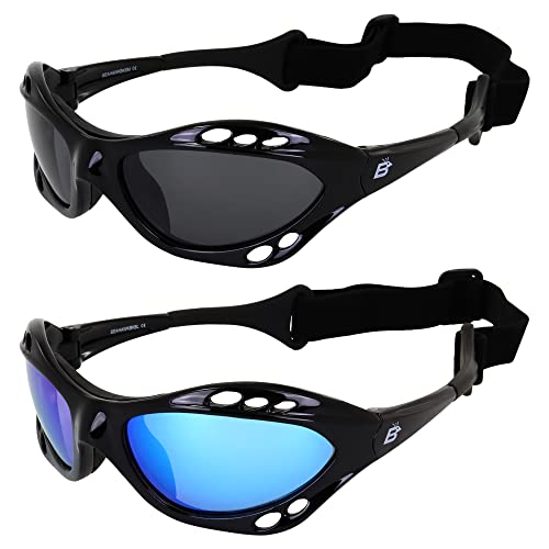 Seahawk Polarized Sunglasses 2-Pack for Watersports
