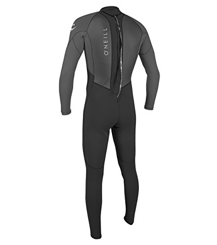 O'Neill Men's Reactor-2 Full Wetsuit, Black/Graphite, Medium