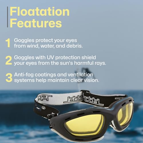 Black Frame Surf Sunglasses with Amber Lens