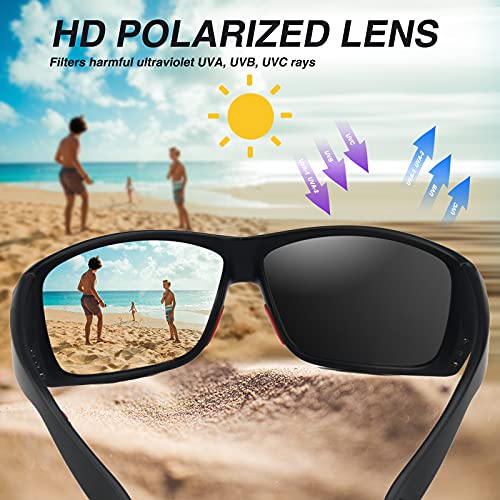 Polarized Surf Sunglasses for Men and Women