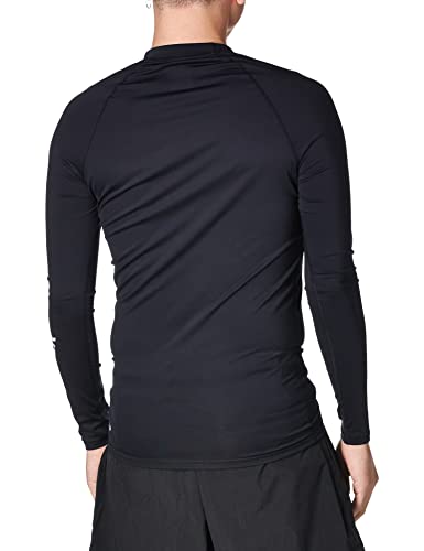 Quiksilver Men's Long-Sleeve Rashguard, Black, Large