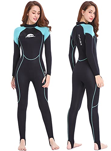 XUKER Women's 2mm Neoprene Wetsuit for Water Sports