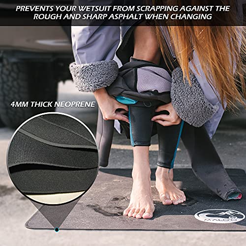 Malo'o Wetsuit Changing Mat - All-purpose Neoprene Mat