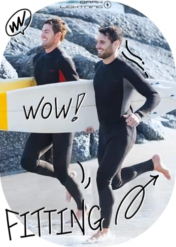 Black Full Body Wetsuit - 3/2mm