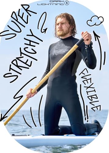 Black Full Body Wetsuit - 3/2mm