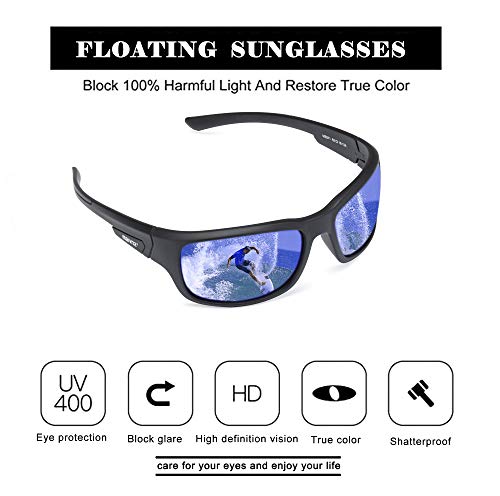 Polarized Floating Sunglasses for Surfing & Fishing