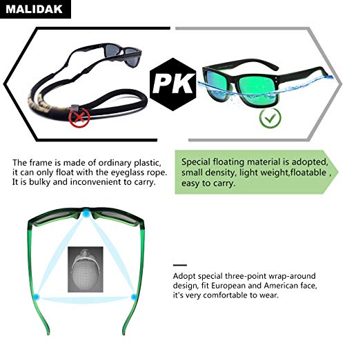 Polarized Floating Fishing Sunglasses for Men