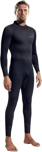 Black Full Body Wetsuit - 3/2mm
