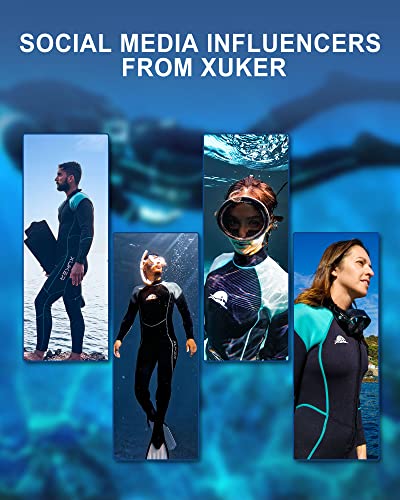XUKER Women's 2mm Neoprene Wetsuit for Water Sports