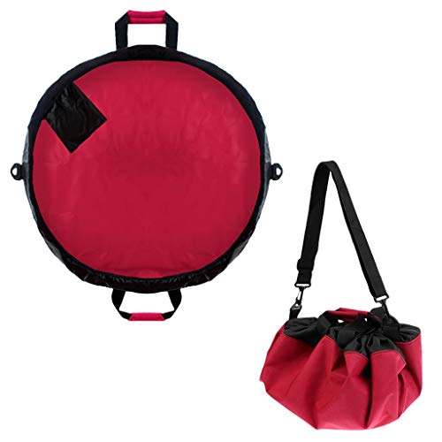 Red Waterproof Wetsuit Changing Mat