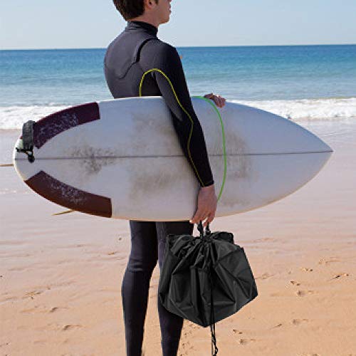 Black Waterproof Surf Change Mat & Bag - SUN CUBE