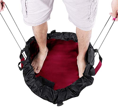 Red Waterproof Wetsuit Changing Mat