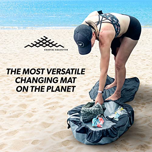 Green Coastal Wetsuit Changing Bag and Mat