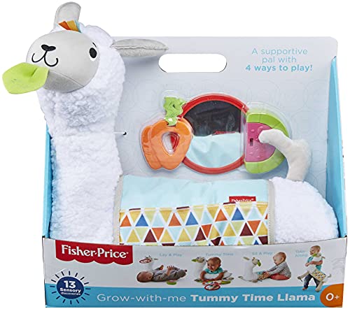 Fisher-Price Plush Tummy Time Llama Support Wedge