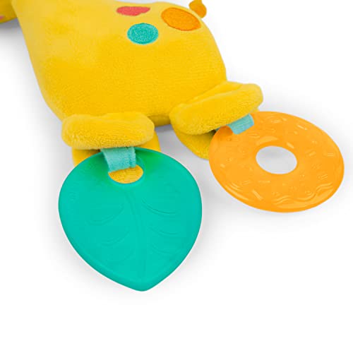 Bright Starts Safari Plush Giraffe Rattle & Teether