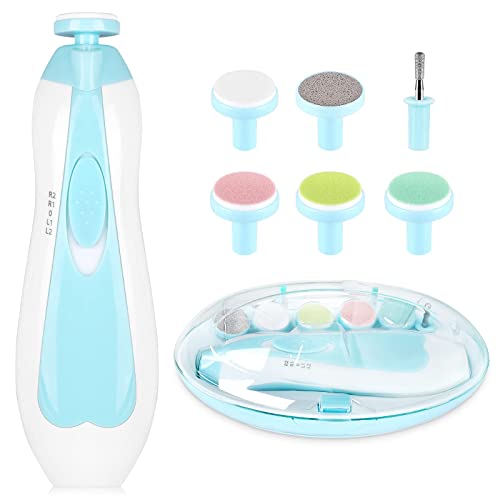 Baby Electric Nail File – 6-in-1 Safety Cutter