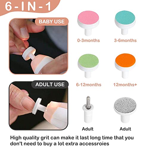 Haakaa Electric Baby Nail Trimmer & Grooming Kit