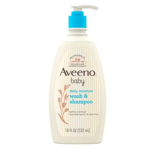 Aveeno Baby Gentle Body Wash and Shampoo 532mL