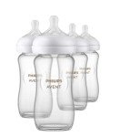 Philips AVENT 8oz Glass Baby Bottle 4-Pack